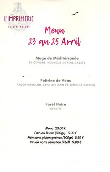 Imprimerie home delivery 24apr2021